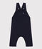 Babies' Thick Jersey Dungarees SMOKING blue