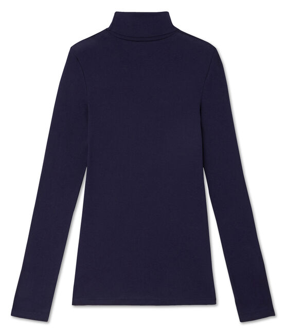 Women's undersweater in light cotton Soir blue