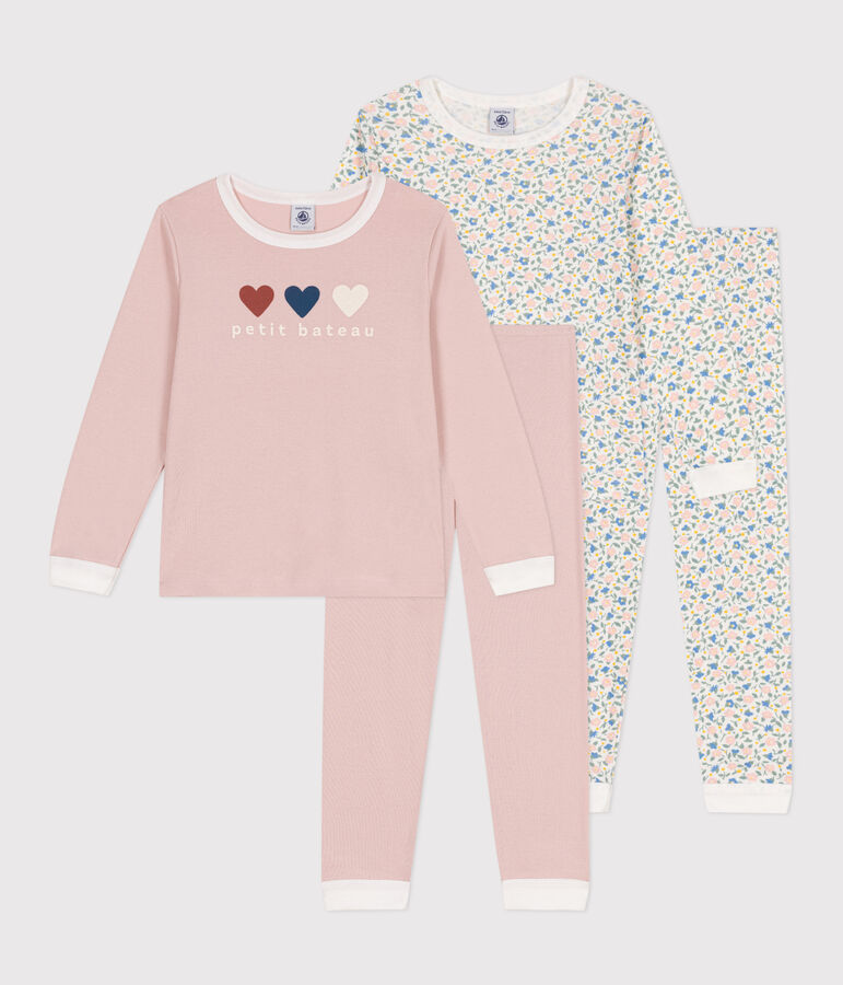 Children's cotton pyjamas - 2-pack multicolor