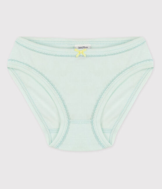 Girls' Cotton Briefs HAITI blue
