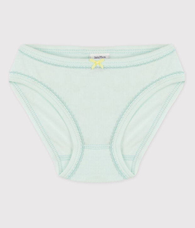 Girls' Cotton Briefs blue
