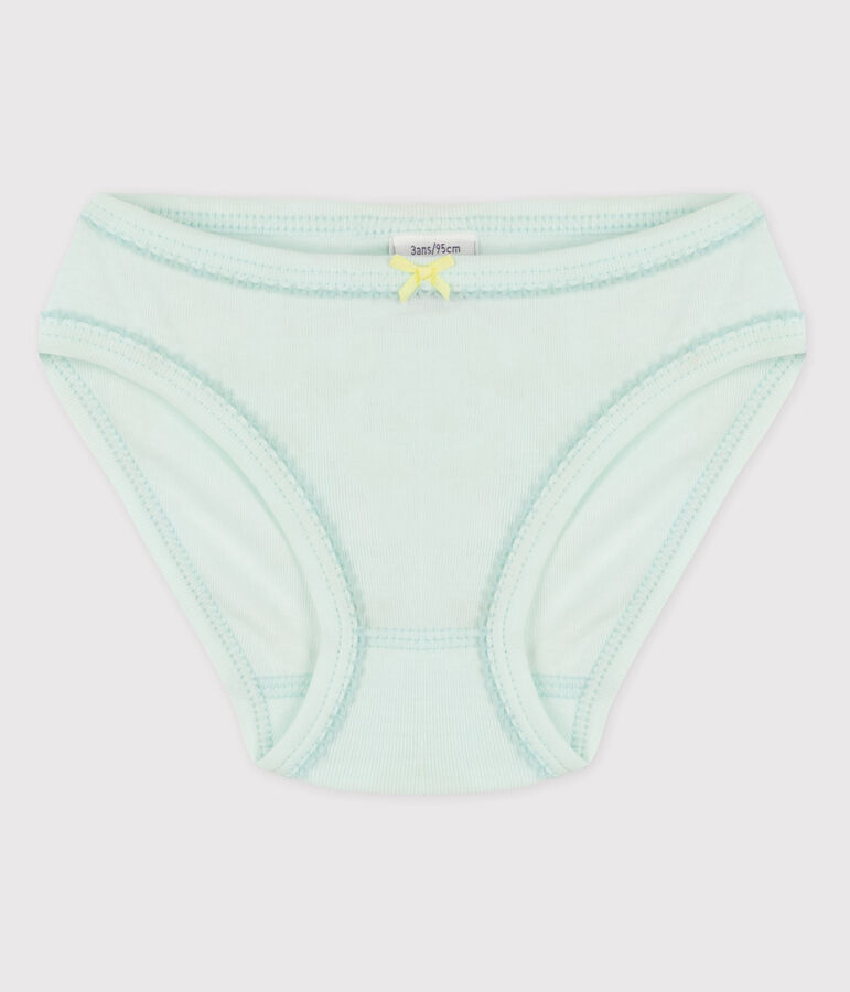 Girls' Cotton Briefs HAITI blue