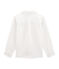 Boys' shirt in linen and cotton LAIT white