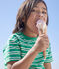 Boys' Stripy Jersey T-shirt PRADO /AVALANCHE