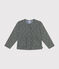 Girls' light puffer jacket THUYA green