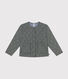Girls' light puffer jacket