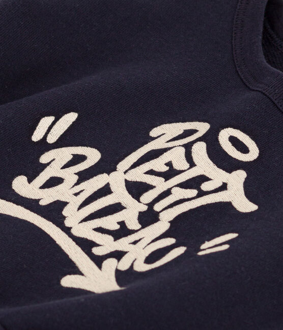 Babies' Fleece Sweatshirt SMOKING blue