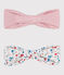 Baby girls' cotton hairbands - 2-pack variante 1
