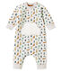 Baby boy's long print snowsuit