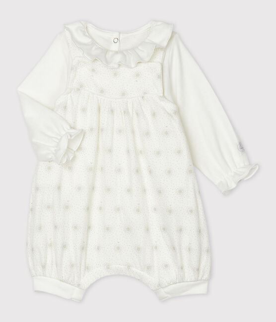 Baby Girls' Clothing - 2-Piece Set MARSHMALLOW white/PERLIN beige