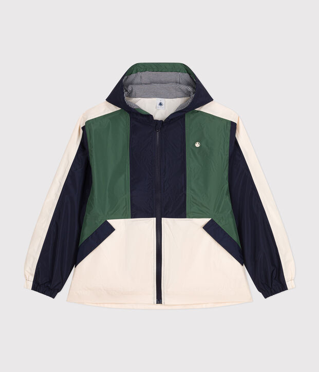 Women's Windbreaker Ecru/multicolor