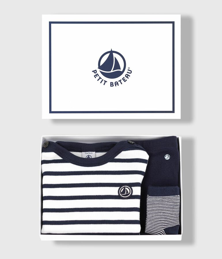 Babies' 3-piece gift set multicolor