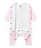 The Bodyjama baby mixed VIENNE pink/ECUME white