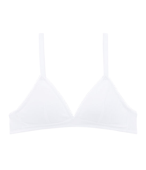 Girls' Padded Bra white