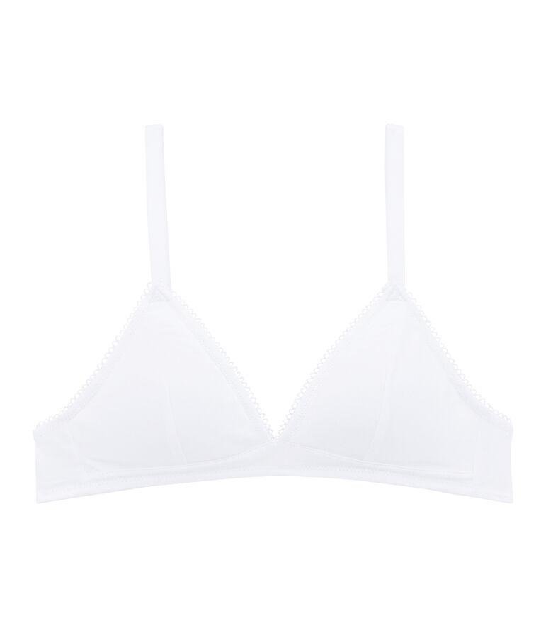 Girls' Padded Bra white