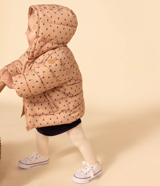 Babies' Patterned Puffer Jacket VINTAGE /MULTICO