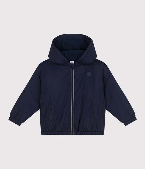 Boy's fleece windbreaker SMOKING blue