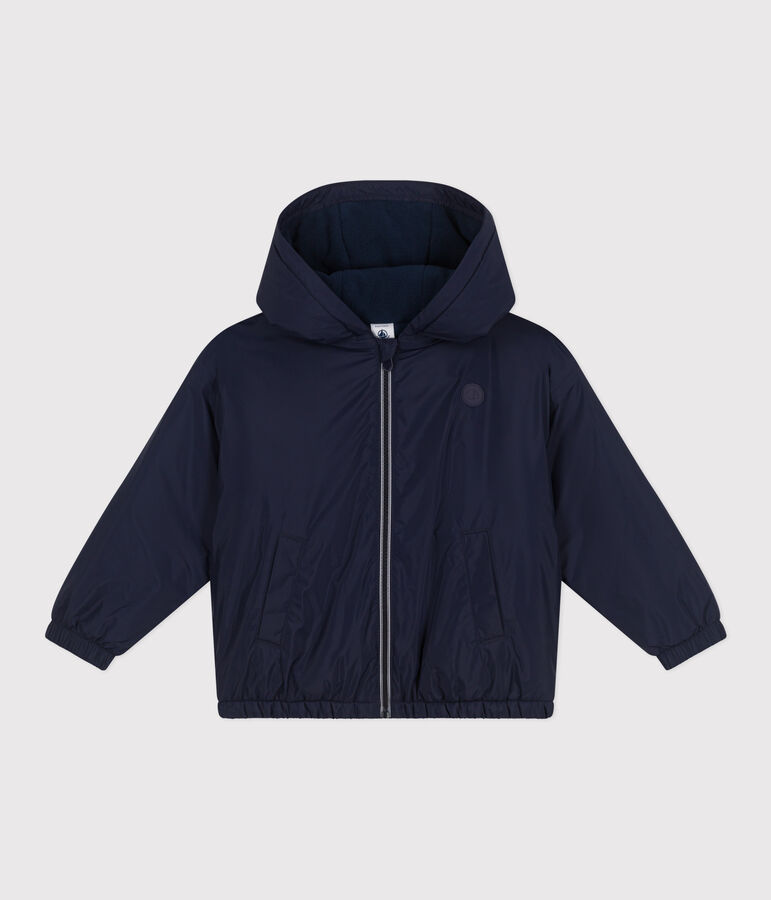 Boy's fleece windbreaker blue