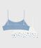 Children's apple print cotton bra tops variante 1