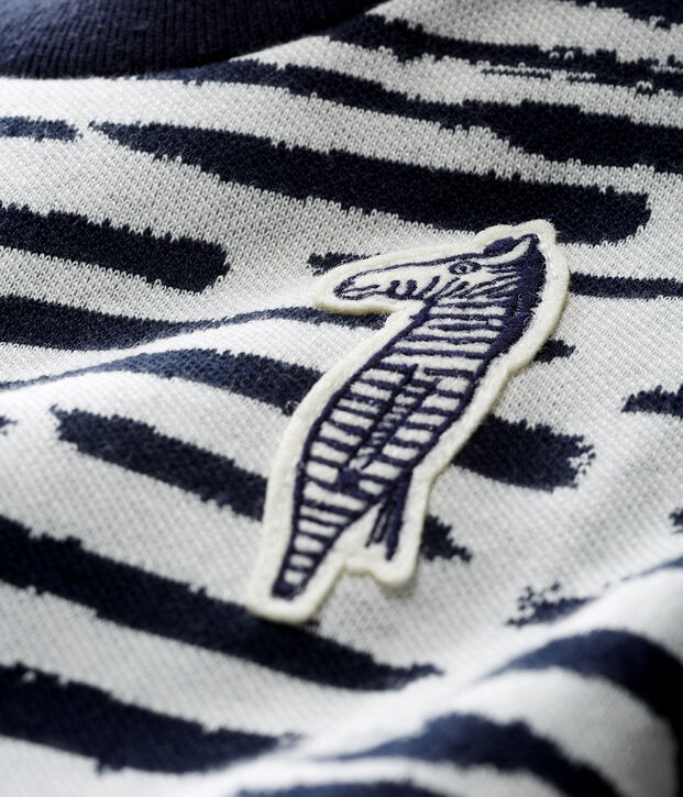 Unisex Babies' Sweatshirt by Jean Jullien white/DASH CN