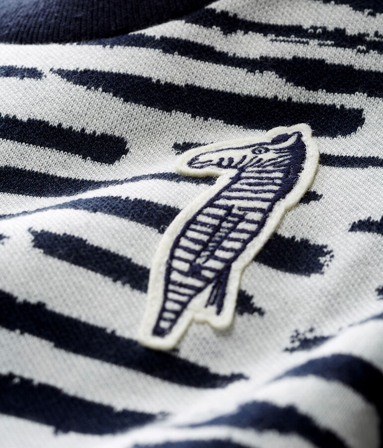 Unisex Babies' Sweatshirt by Jean Jullien white/DASH CN