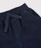 Boys' Denim Bermuda Shorts DENIM BLEU FONCE blue