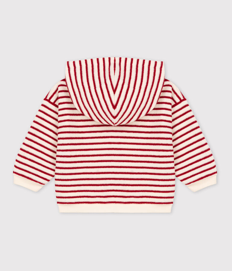 Babies' Terry Hoodie AVALANCHE white/STOP