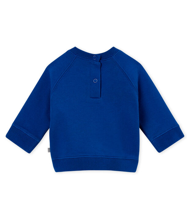Baby boy's sweatshirt blue