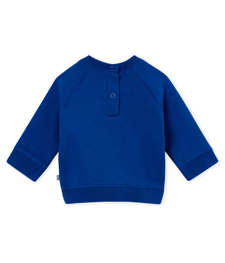 Baby boy's sweatshirt blue
