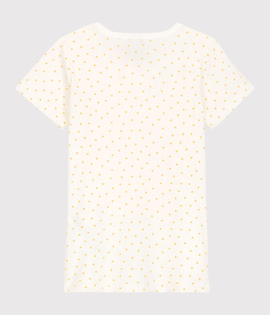 Girls' Heart Print Short-Sleeved Cotton T-Shirts - 2-Pack variante 1