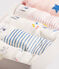 Baby girls' long-sleeved bodysuit - Set of 5 variante 1