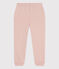 Girls' fleece jogging bottoms SALINE pink