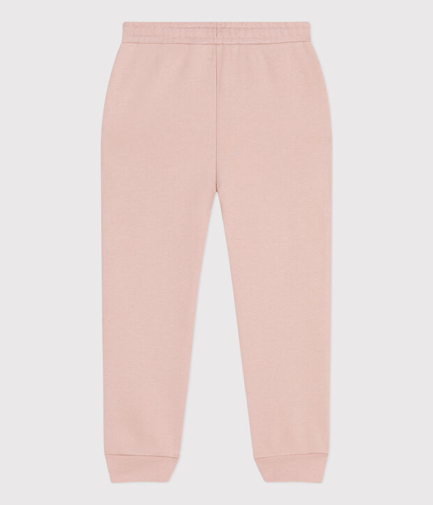 Girls' fleece jogging bottoms pink
