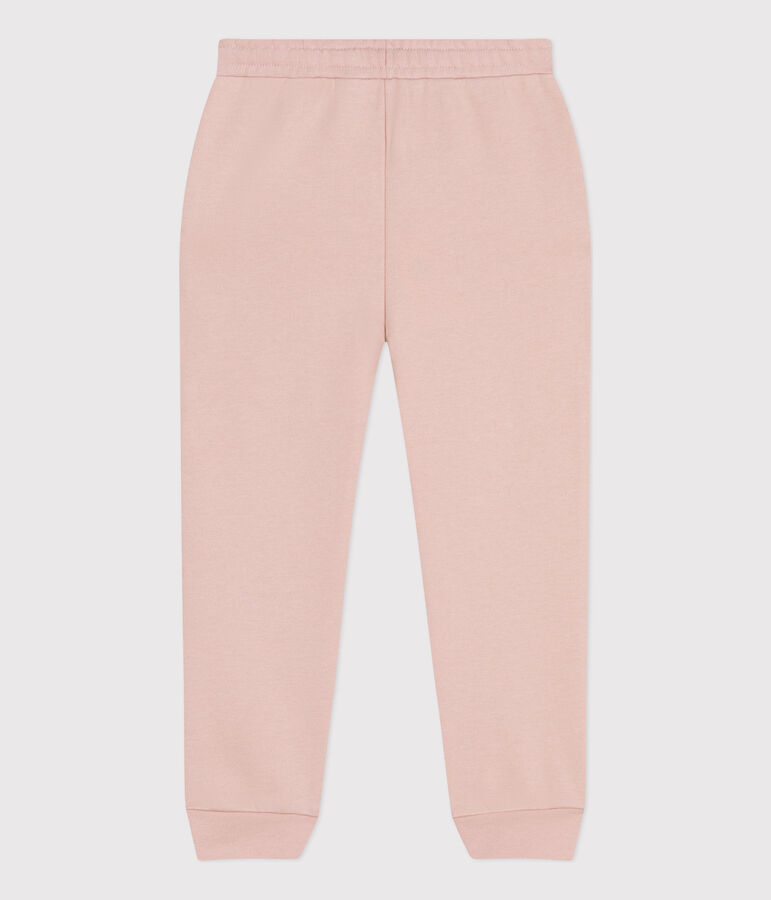 Girls' fleece jogging bottoms SALINE pink