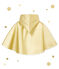 Mixed baby's rain cape DORE yellow