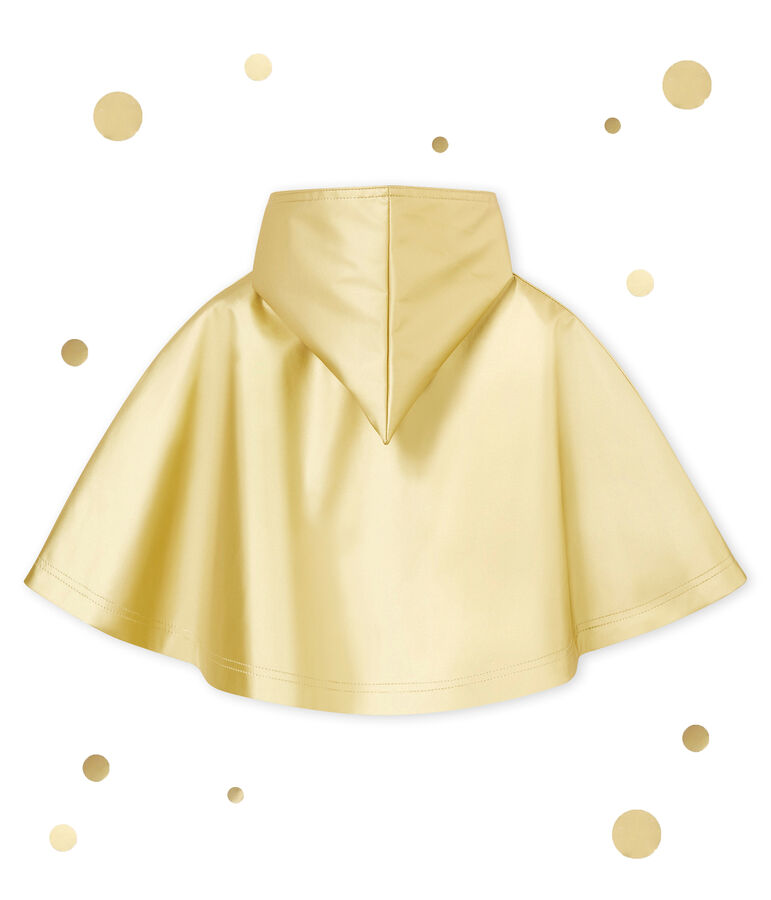 Mixed baby's rain cape yellow