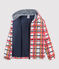 Unisex Children's Windbreaker MARSHMALLOW+SIGNAL white/MULTICO red