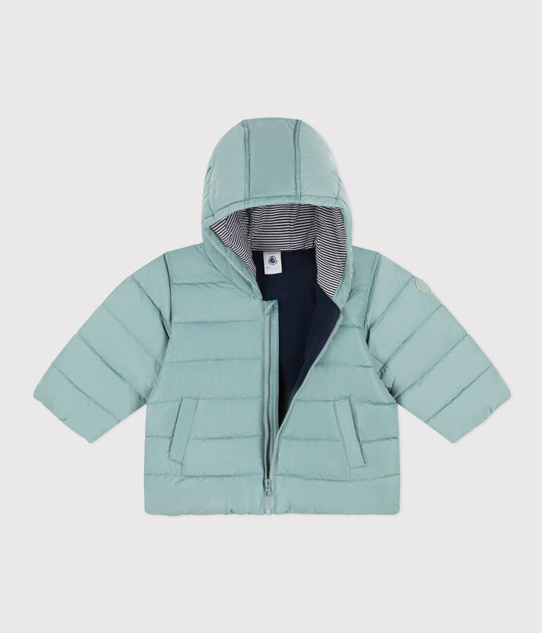 Babies' Fleece Lined Puffer Jacket green