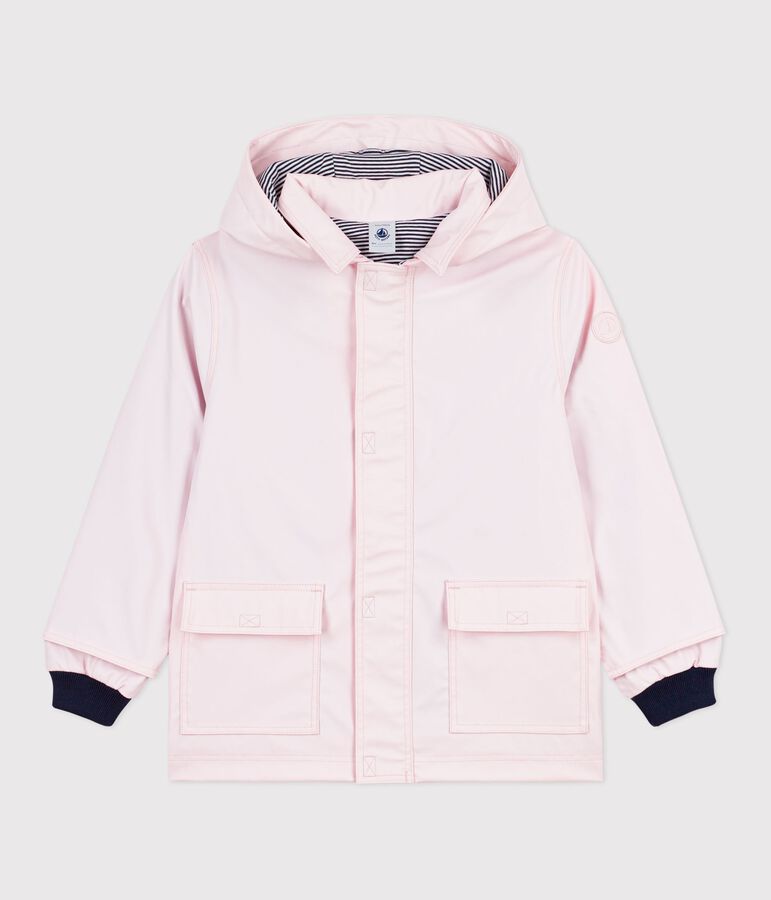 Children's iconic raincoat pink