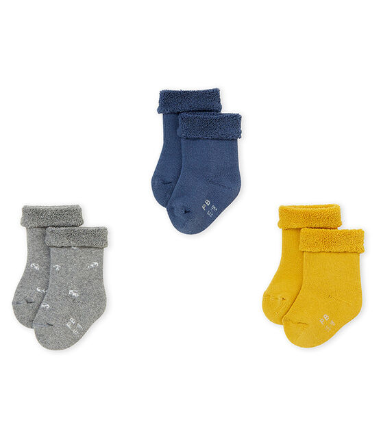 Set of 3 pairs of unisex baby's socks variante 2