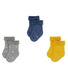 Set of 3 pairs of unisex baby's socks