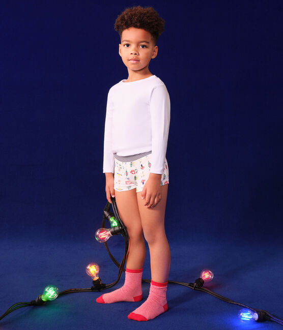 Children's Christmas-theme cotton boxers - 3-pack variante 1