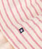 Girls' long-sleeved tube knit dress AVALANCHE pink/ROSELINE