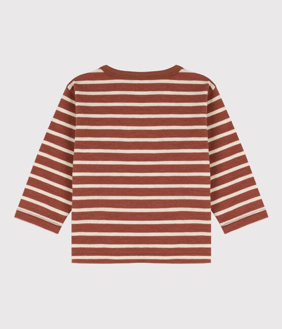 Babies' Long-Sleeved Cotton T-shirt CINA /AVALANCHE