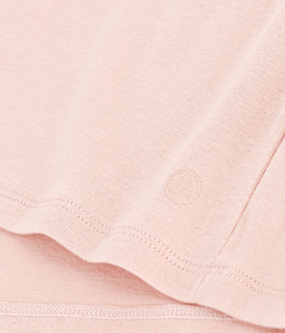 Women's Iconic Cotton Round Neck T-Shirt SALINE pink