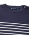 Men's Sailor Pullover with Stripe Design SMOKING blue/LAIT white