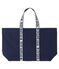 Logo Tote Bag SMOKING blue