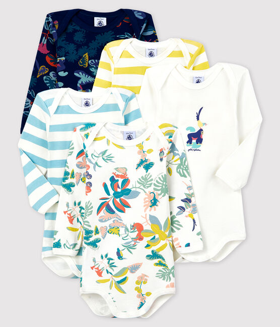 Baby Boys' Long-Sleeved Bodysuit - 5-Piece Set variante 1
