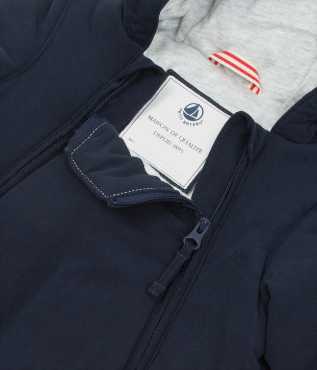 Babies' Unisex Microfibre Snowsuit blue