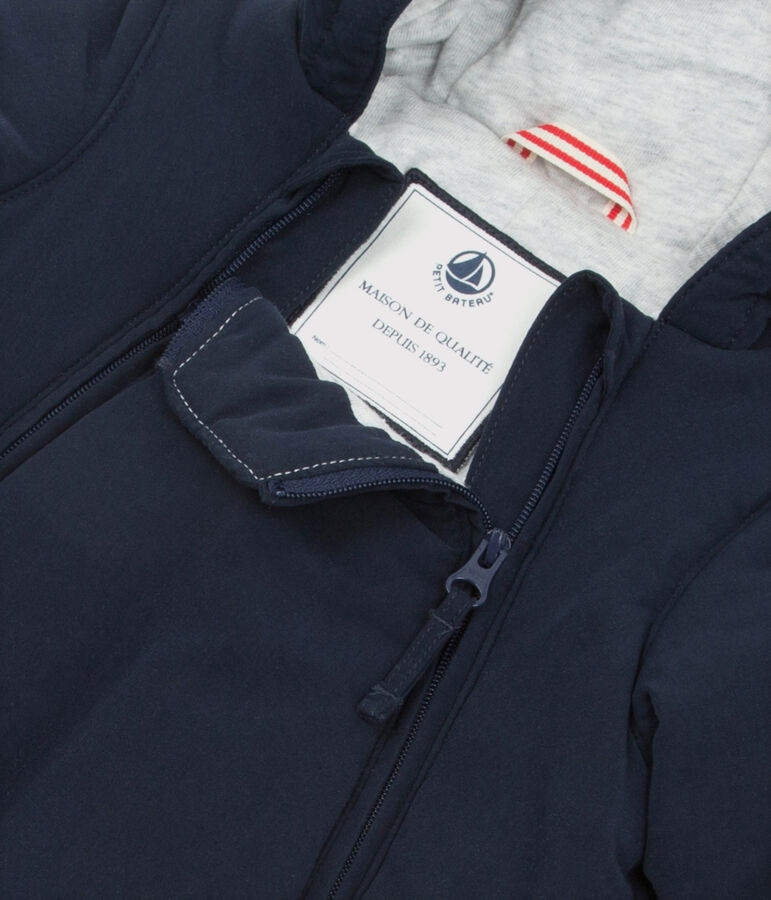 Babies' Unisex Microfibre Snowsuit blue